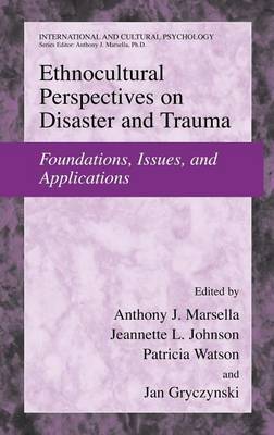 Cover of Ethnocultural Perspectives on Disaster and Trauma: Foundations, Issues, and Applications