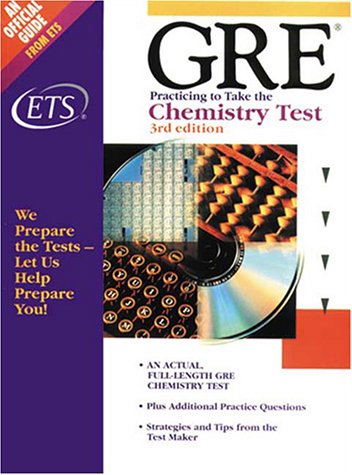 Book cover for Gre: Chemistry Test 3rd