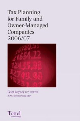 Cover of Tax Planning for Family and Owner-Managed Companies