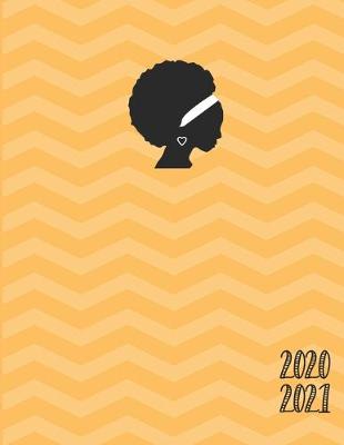 Book cover for Daily Planner 2020-2021 African American 15 Months Gratitude Hourly Appointment Calendar