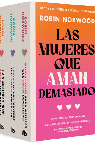 Cover of Estuche Mujeres que aman demasiado / Women Who Love Too Much