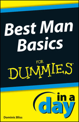 Cover of Best Man Basics in a Day For Dummies