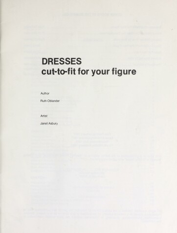 Book cover for Dresses Cut-To-Fit