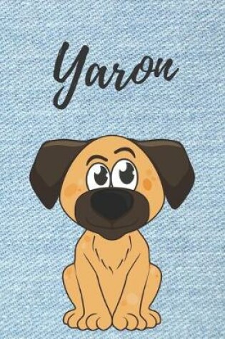 Cover of Yaron Hund-Malbuch / Notizbuch Tagebuch