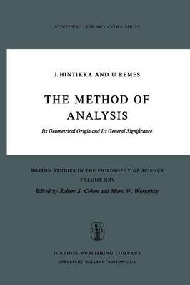 Cover of The Method of Analysis