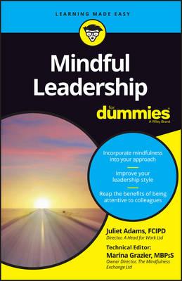 Book cover for Mindful Leadership For Dummies