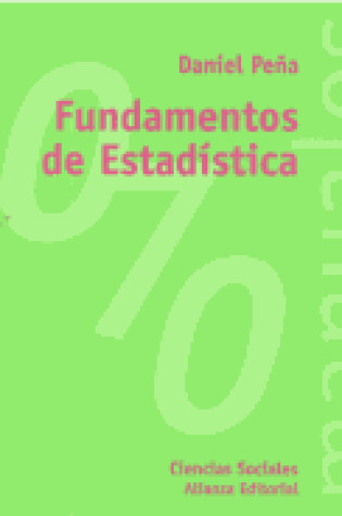 Cover of Fundamentos de Estadistica