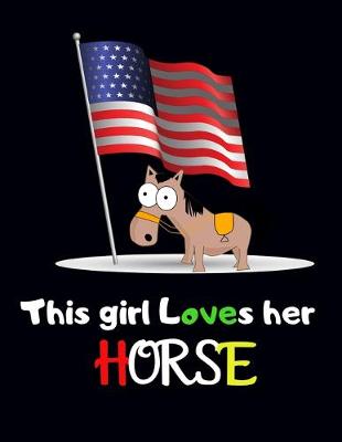 Book cover for This Girl loves her Horse