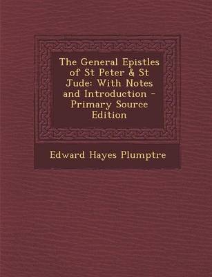 Book cover for The General Epistles of St Peter & St Jude