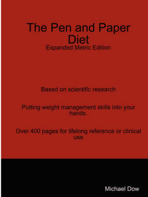 Book cover for The Pen and Paper Diet: Expanded Metric Edition