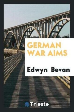 Cover of German War Aims