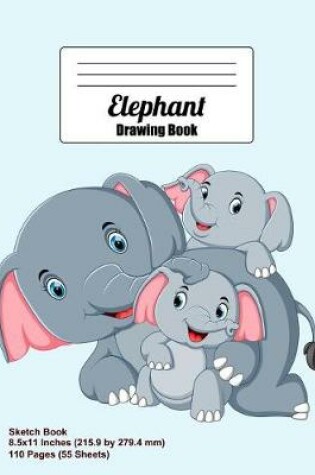 Cover of Elephant Drawing Book