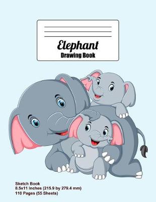 Book cover for Elephant Drawing Book