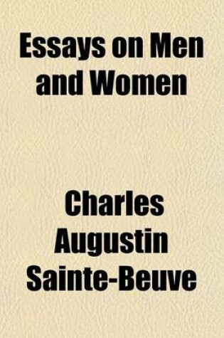 Cover of Essays on Men and Women