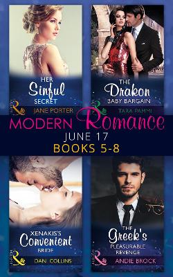 Book cover for Modern Romance June 2017 Books 5 – 8