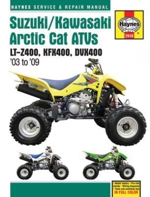 Book cover for Suzuki/Kawasaki Arctic Cat ATVs (03 - 09)