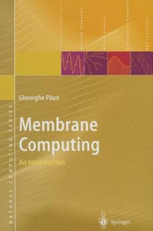 Cover of Membrane Computing