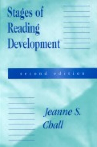 Cover of Stages of Reading Development