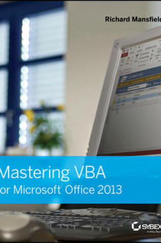 Cover of Mastering VBA for Microsoft Office 2013