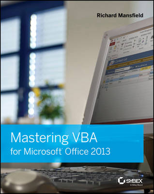 Book cover for Mastering VBA for Microsoft Office 2013