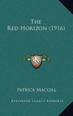 Book cover for The Red Horizon (1916)