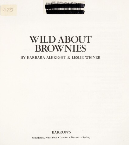 Book cover for Brownies