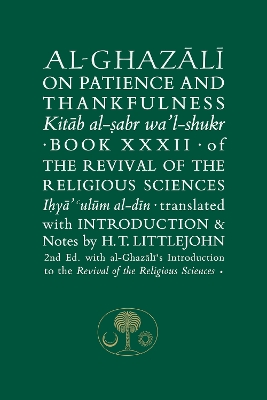 Book cover for Al-Ghazali on Patience and Thankfulness