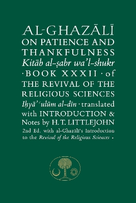 Cover of Al-Ghazali on Patience and Thankfulness