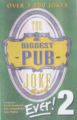 Book cover for The Biggest Pub Joke Book Ever! 2