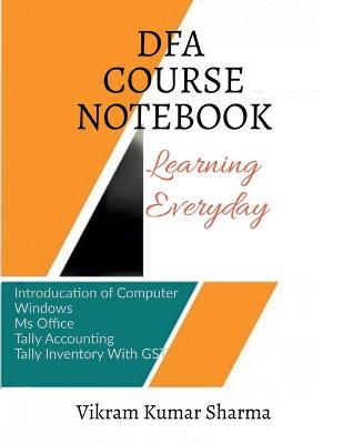 Book cover for DFA Course Notebook