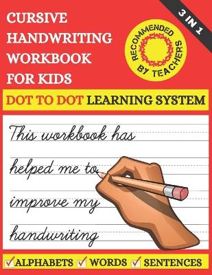 Book cover for Cursive Handwriting Workbook For Kids