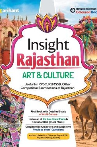 Cover of Insight Rajasthan Art & Culture