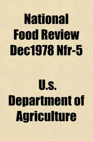 Cover of National Food Review Dec1978 Nfr-5