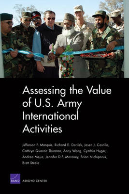 Book cover for Assessing the Value of U.S. Army International Activities