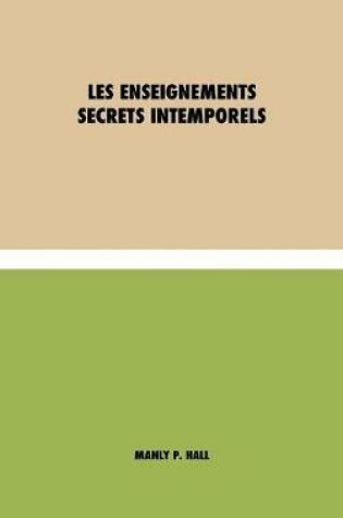 Cover of Les Enseignements Secrets Intemporels