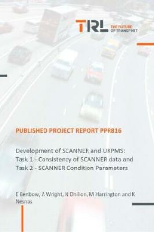 Cover of Development of SCANNER and UKPMS: