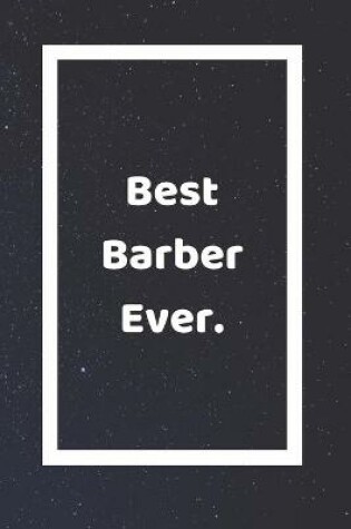 Cover of Best Barber Ever