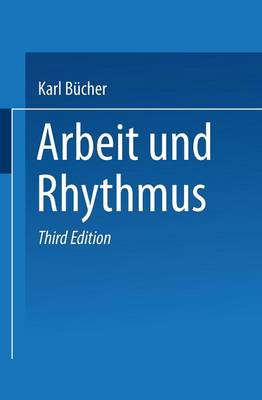 Book cover for Arbeit und Rhythmus