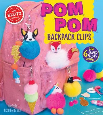 Book cover for Pom-Pom Backpack Clips