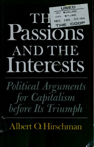 Cover of The Passions and the Interests