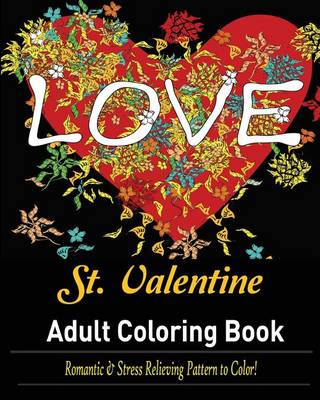 Book cover for St. Valentine Coloring Book for Adult