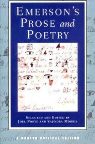 Cover of Emerson's Prose and Poetry