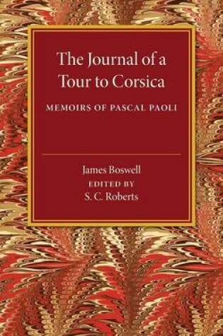 Cover of The Journal of a Tour to Corsica