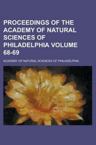 Cover of Proceedings of the Academy of Natural Sciences of Philadelphia (V.59)