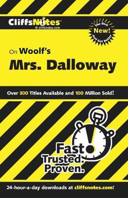 Book cover for CliffsNotes on Woolf's "Mrs. Dalloway"