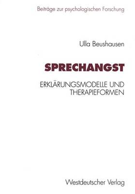 Cover of Sprechangst