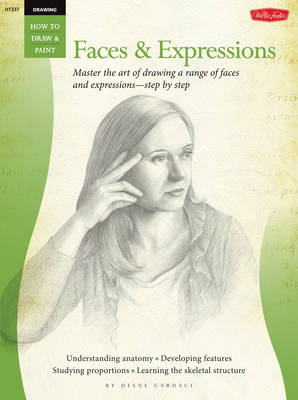Book cover for Drawing: Faces & Expressions (How to Draw and Paint)