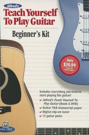 Cover of Alfred's Teach Yourself Play Guitar-Beginner Kit