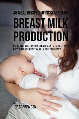 Book cover for 46 Meal Recipes to Increase Your Breast Milk Production