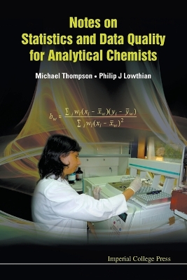 Book cover for Notes On Statistics And Data Quality For Analytical Chemists